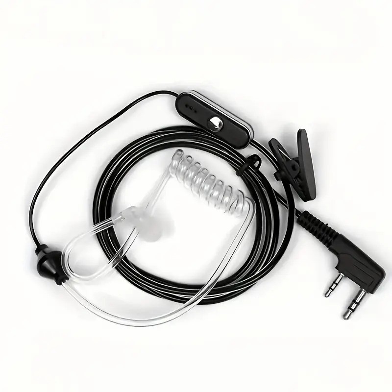 PTT Two-Way Radio Headset with Microphone